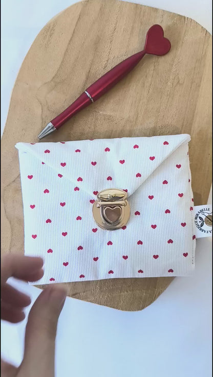 La Pochette à Trésors - Parenthèse d'Amour - Cœurs blancs